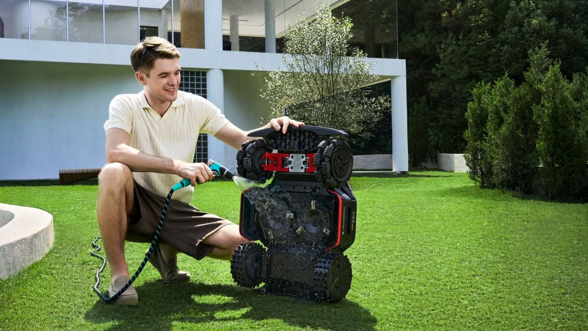 Robot tondeuse de la s&eacute;rie A3 AWD Pro, lanc&eacute;e par Dreame Technology