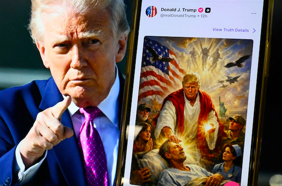 Donald Trump en J&eacute;sus-Christ