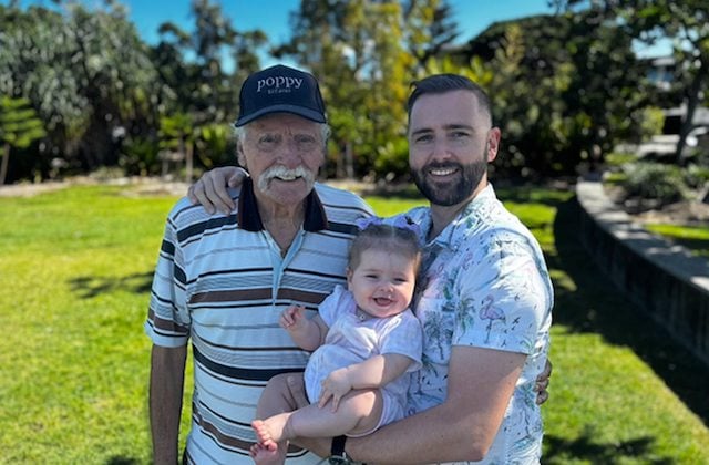 Charles, Isla et Ashley 