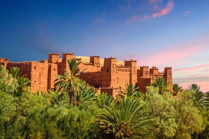 Une casbah marocaine