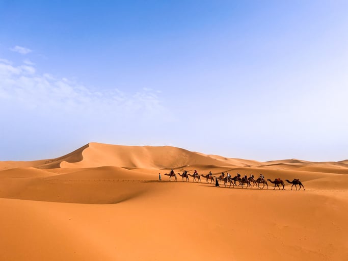 Le désert marocain