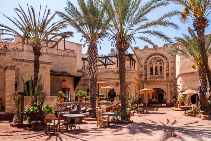 Une ville marocaine
