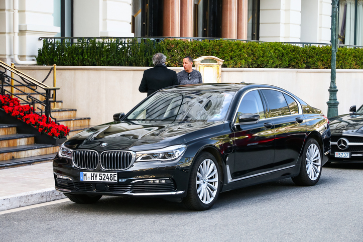 Une BMW S&eacute;rie 7