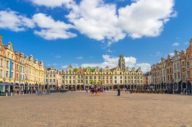 La grande place d'Arras