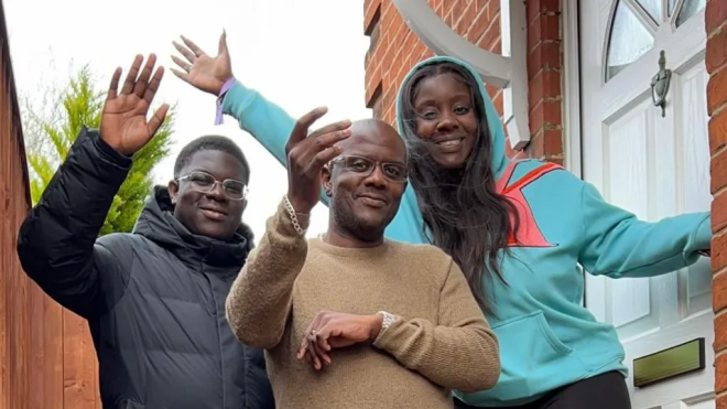 Dean Commodore et ses enfants