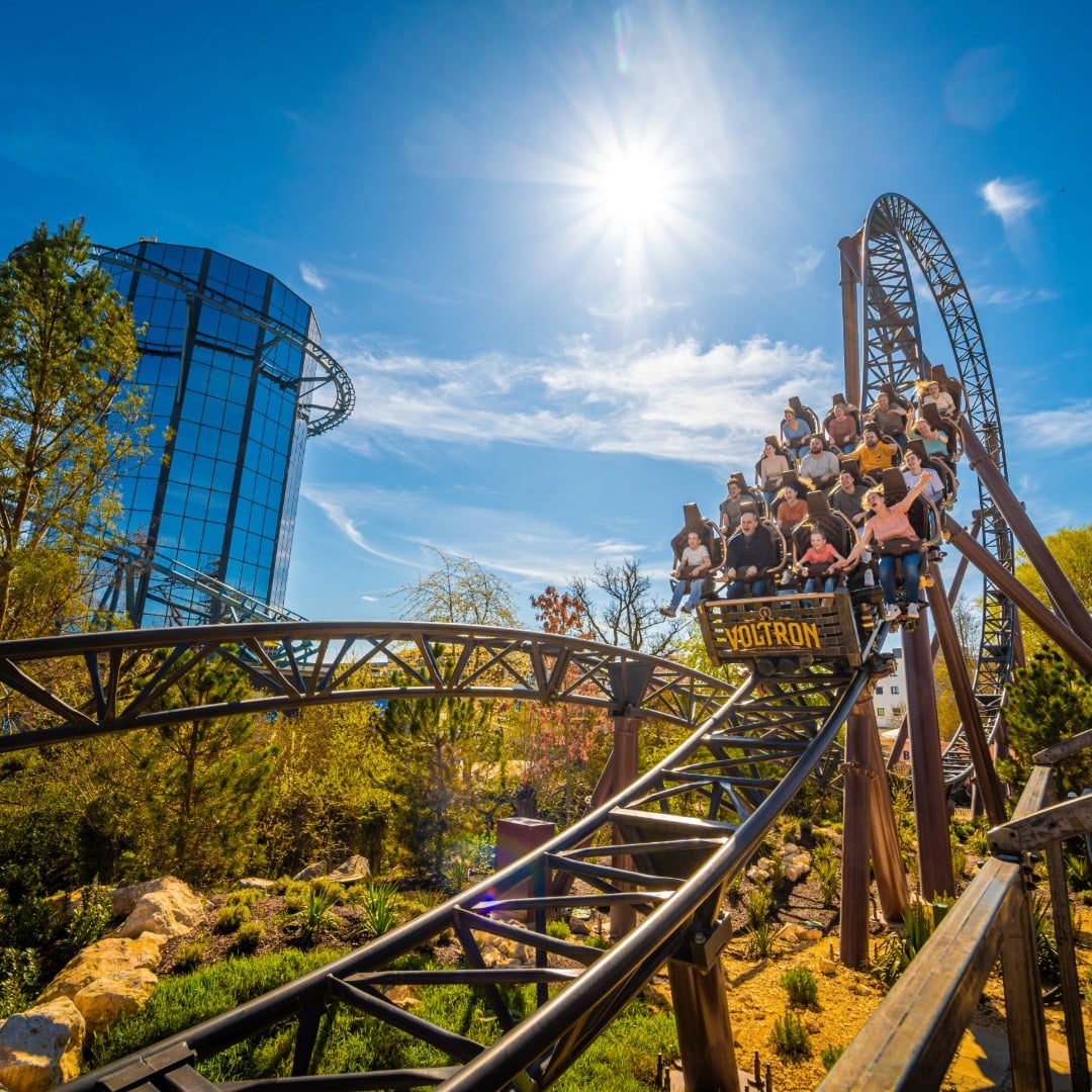 Une attraction &agrave; Europa-Park