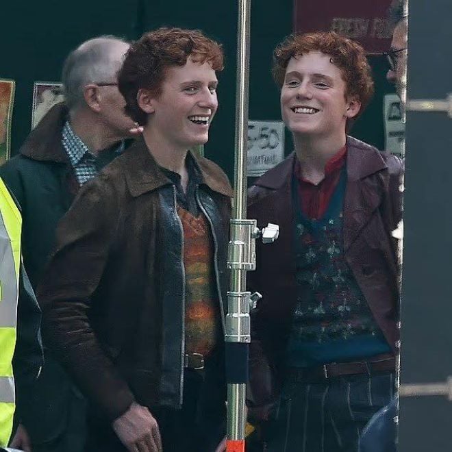 Le tournage de la s&eacute;rie 