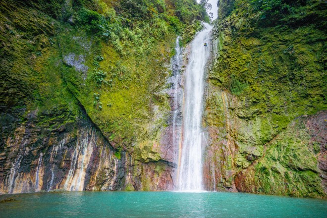 Une cascade au Costa Rica