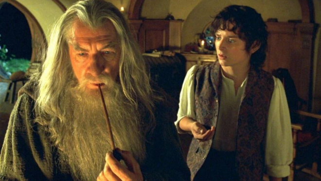 Gandalf et Frodon Sacquet