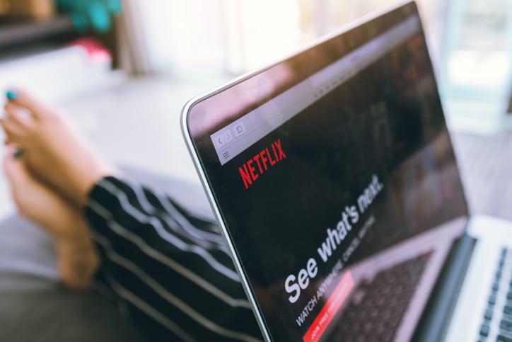 Netflix sur un ordinateur