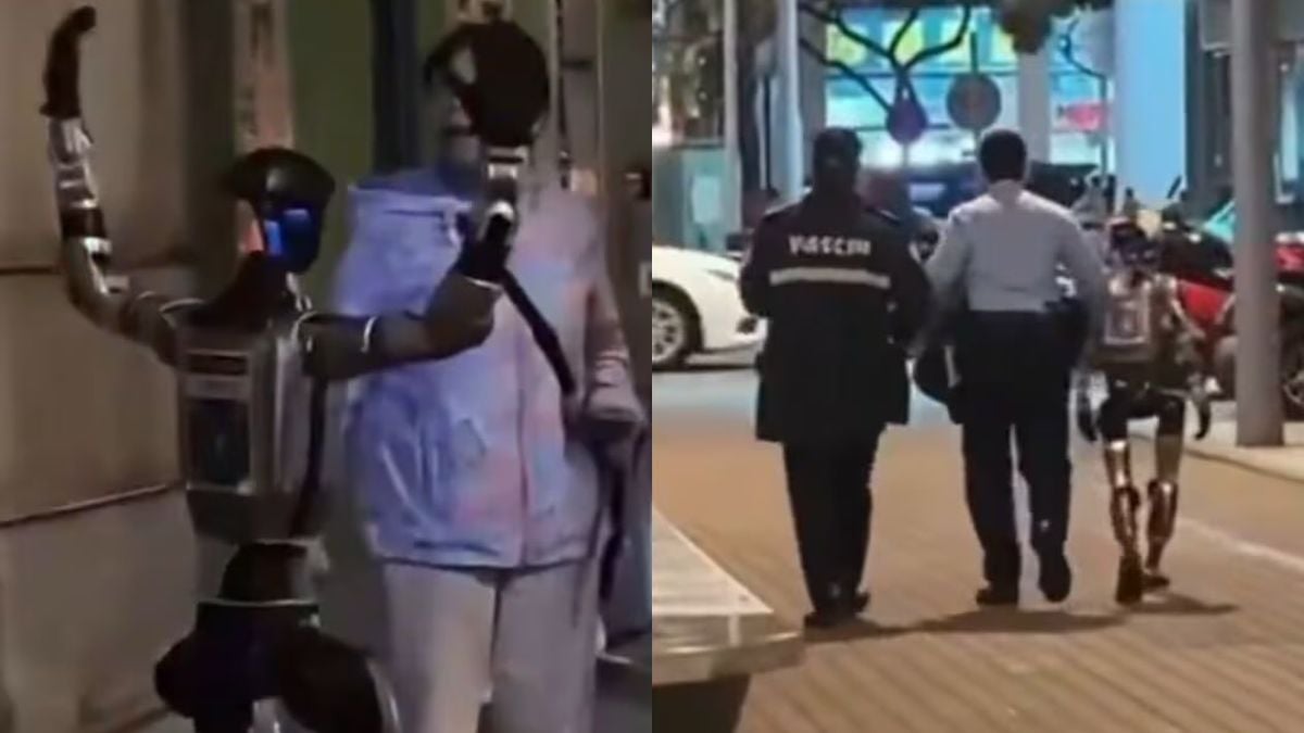 Un robot humano&iuml;de arr&ecirc;t&eacute; &agrave; Macau, en Chine