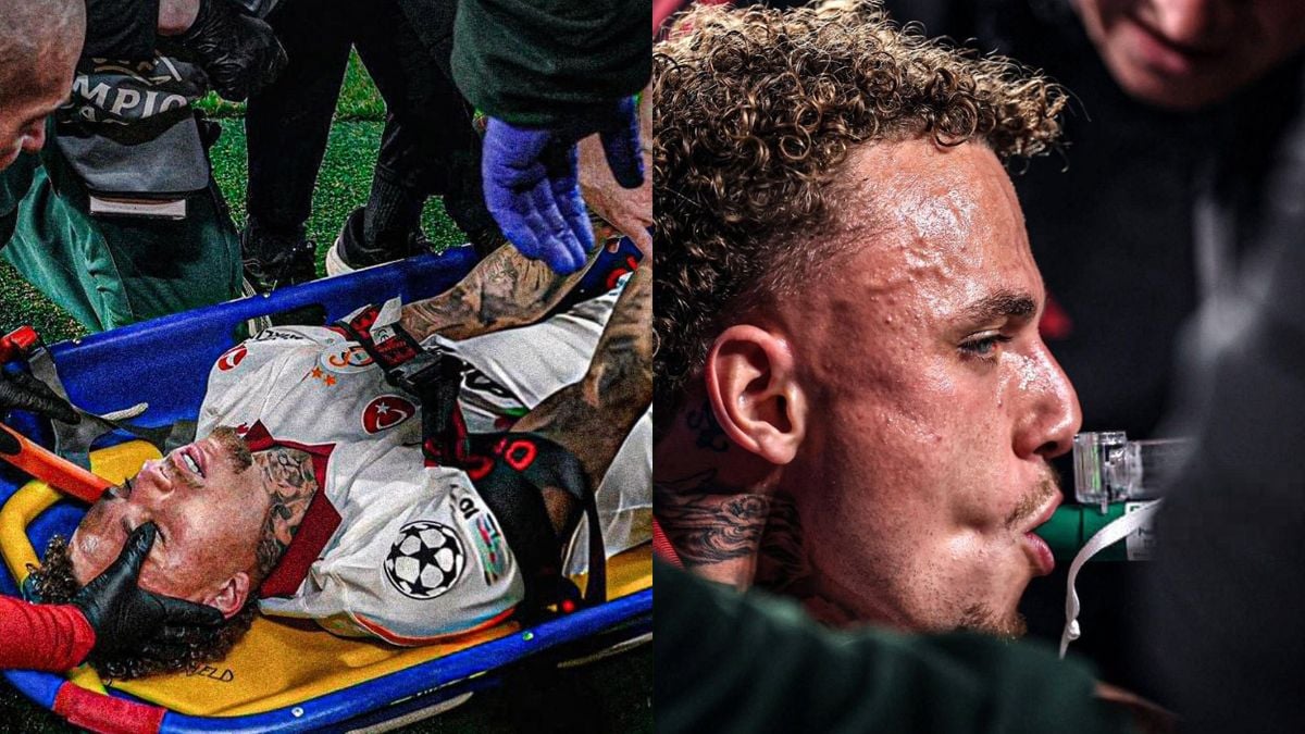 Le footballeur n&eacute;erlandais Noa Lang, gravement bless&eacute;