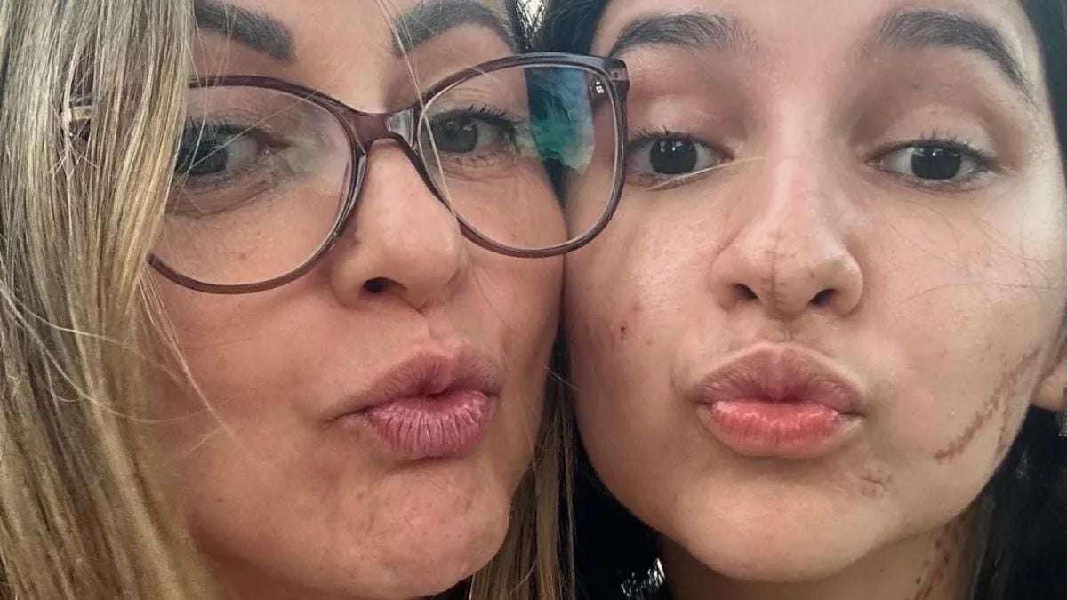 Jaderluce Anisio de Oliveira et sa fille Alana Anisio Rosa 