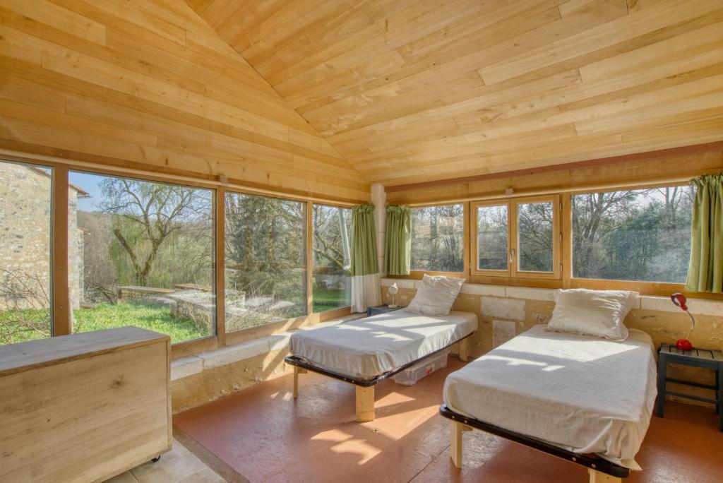 Chambre am&eacute;nag&eacute;e hameau de La Brousse