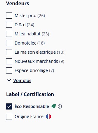 Capture d'&eacute;cran ManoMano
