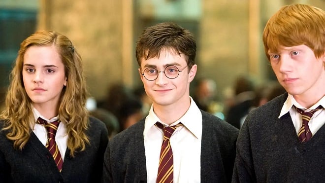 Hermione, Harry et Ron