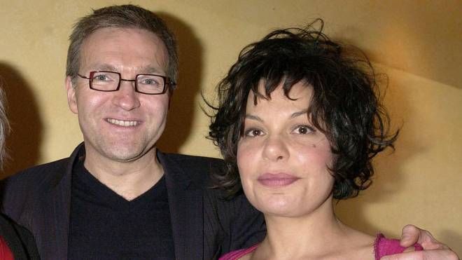 Laurent Ruquier et Isabelle Mergault