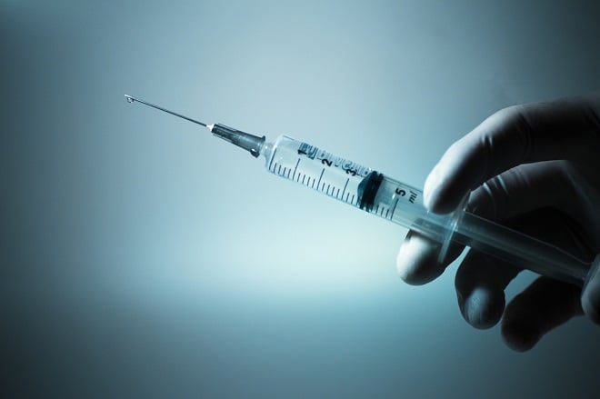 Seringue à injection