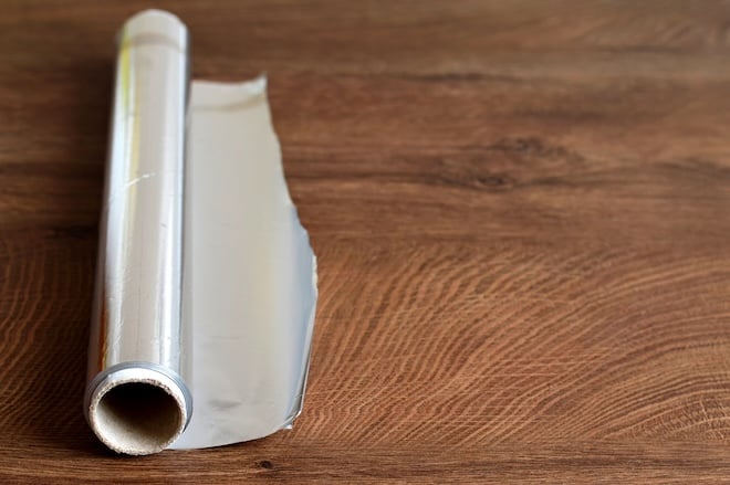 rouleau de papier aluminium