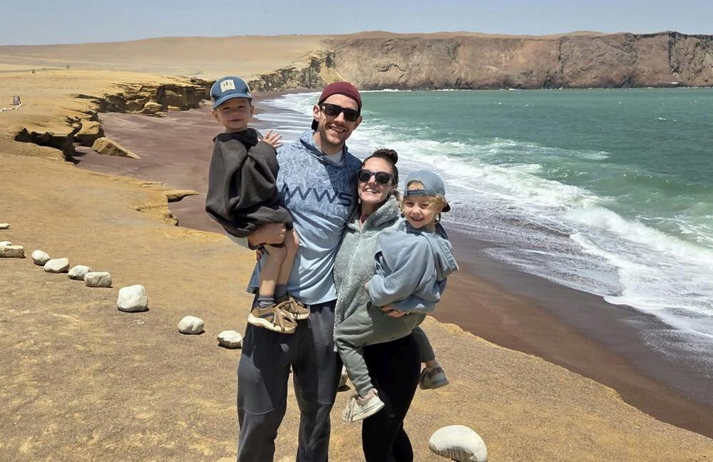 Famille Rowe en voyage