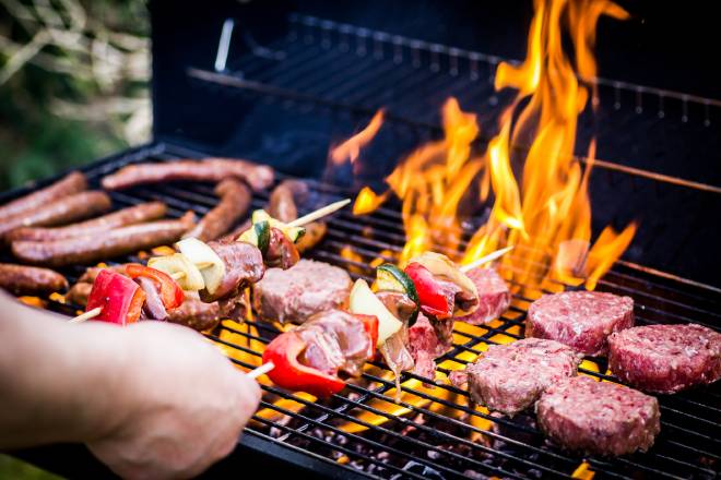 Cuisson sur le barbecue