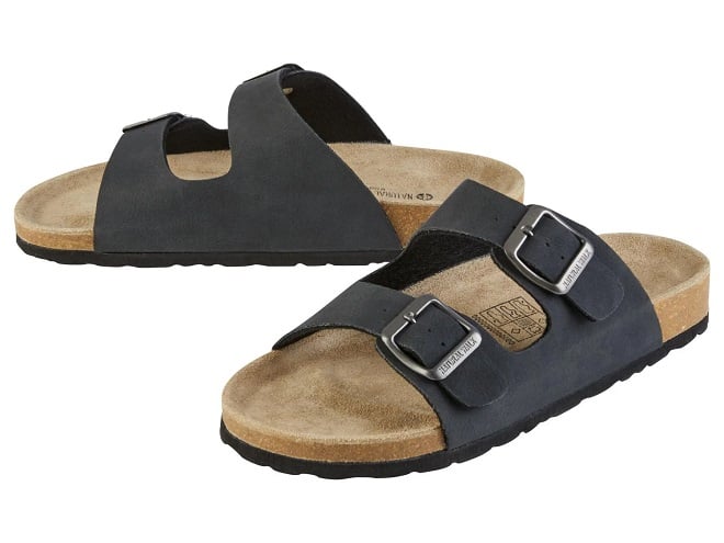 Birkenstock noires vendues chez Lidl