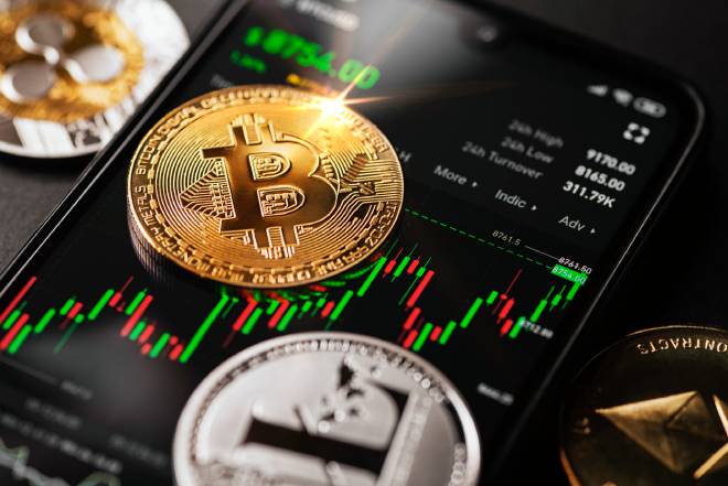 Bitcoin et crypto monnaie sur un smartphone