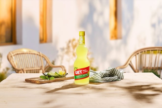 bouteille de GET Menthe & Citrons