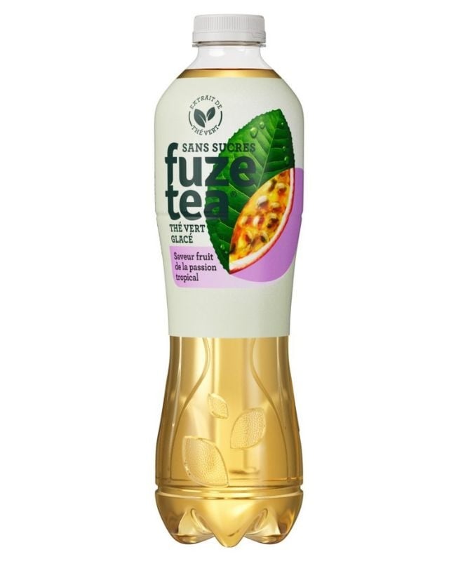 bouteille de thé glacé au fruit de la passion Fuze Tea