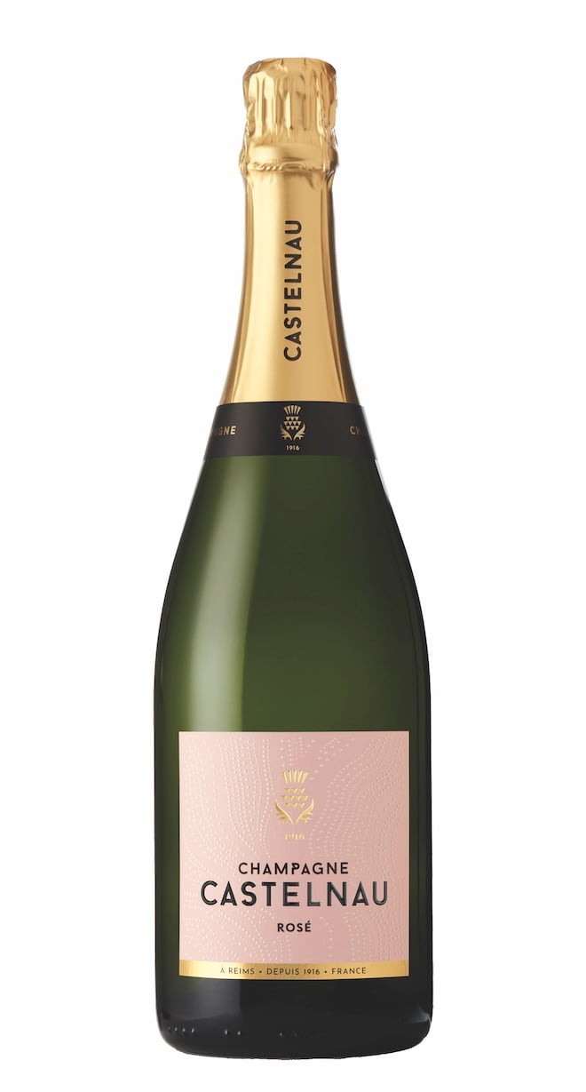 bouteille de Champagne Castelnau Rosé
