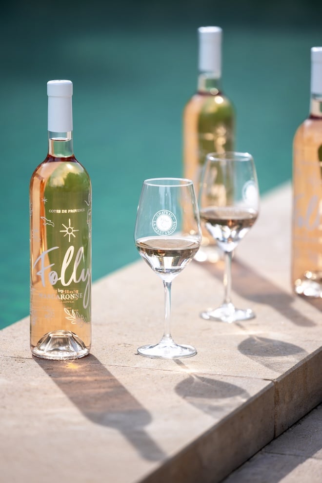 cuvée de rosé Folly by la Mascaronne