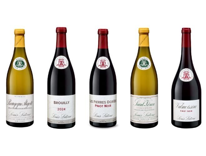 5 cuvées de vin de la Maison Louis Latour