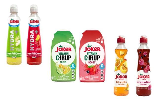 les 6 nouveaux sirops Joker