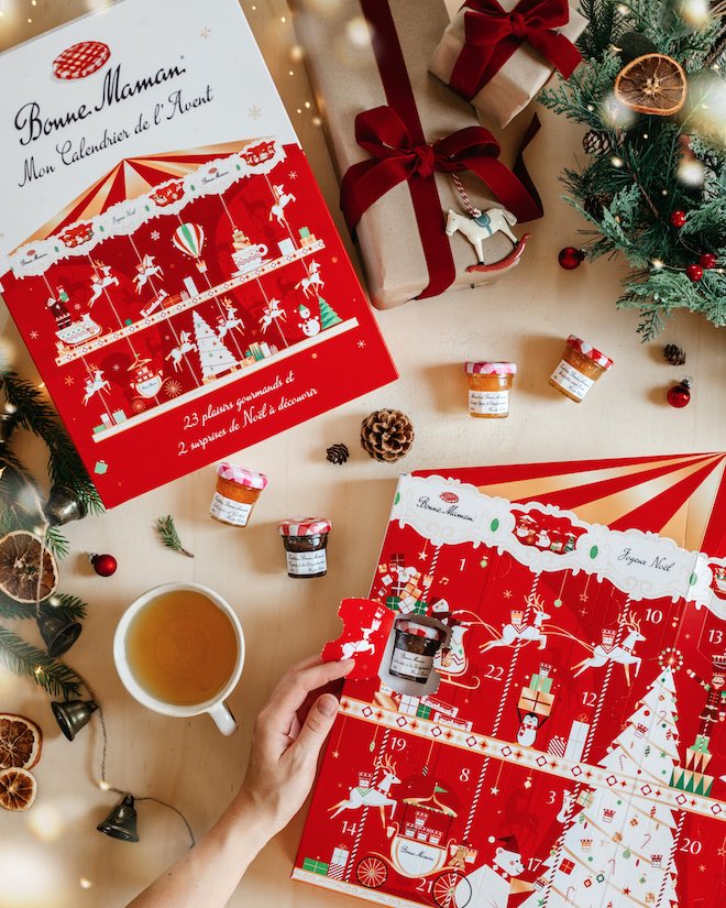 Embarquez à bord du Carrousel de Noël Bonne Maman pour patienter