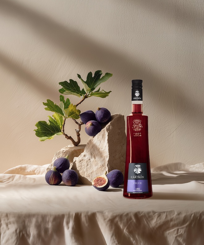 bouteille de liqueur de figue Maison Cartron