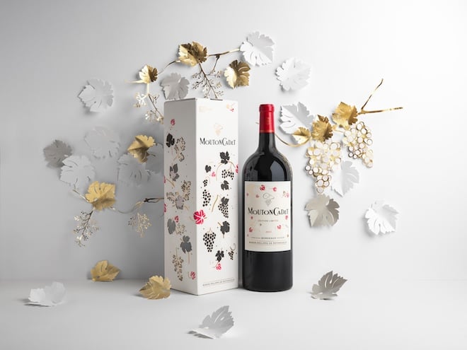 millésime 2023 en magnum de Mouton Cadet 