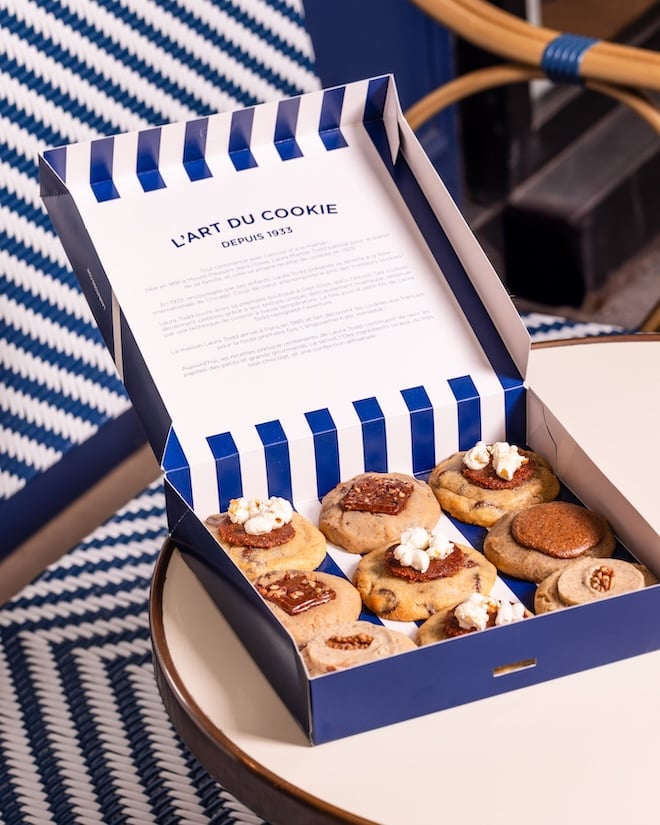 coffret de cookies Laura Todd