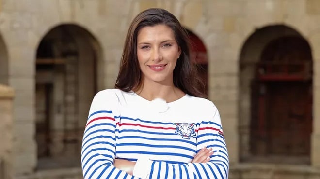 Camille Cerf dans Fort Boyard