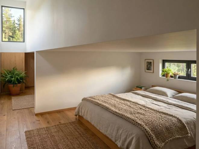 Chambre dans la mini-maison Onda