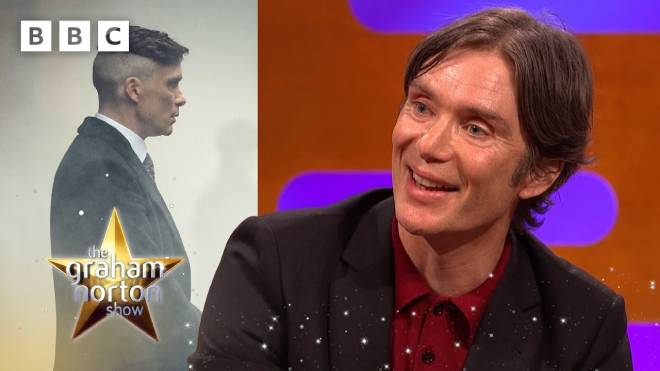 Capture d'&eacute;cran de Cillian Murphy dans le Graham Norton Show