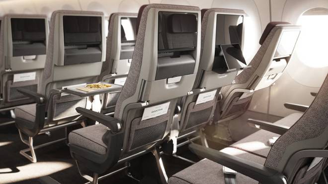 Classe &eacute;conomique de l'avion Project Sunrise