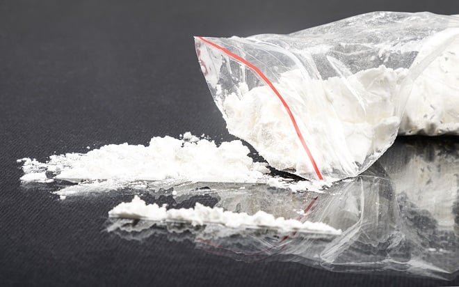Sachet de drogue