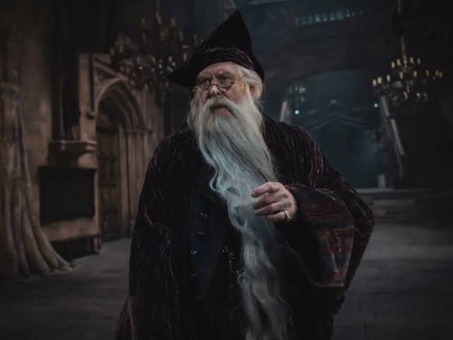 John Lithgow en Dumbledore dans la s&eacute;rie Harry Potter