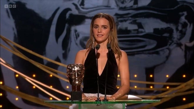 Emma Watson aux Baftas 2022