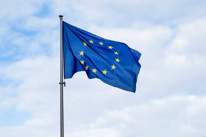 Drapeau de l'Union europ&eacute;enne