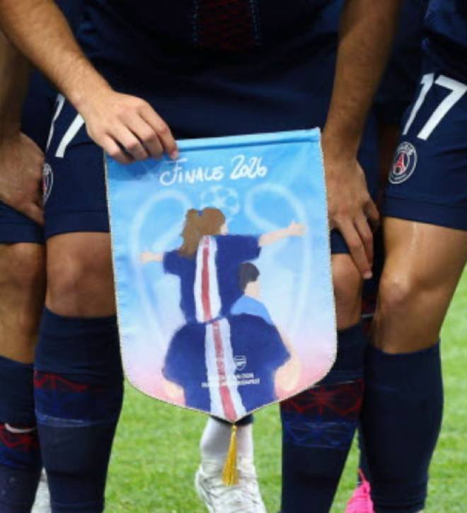 Fanion du PSG Ligue des champions 2026