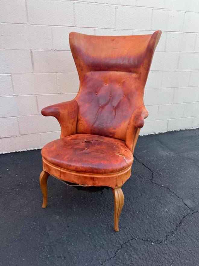 Fauteuil Frits Henningsen achet&eacute; par Justin Miller