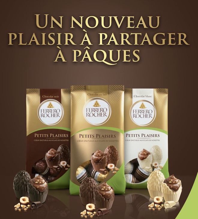 Ferrero Rocher sort pour la première fois un assortiment 100