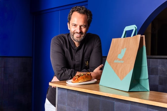 Yoni Saada pour Deliveroo