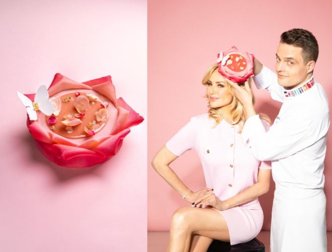 entremets Adriana Karembeu et Lenôtre pour la fête des mères